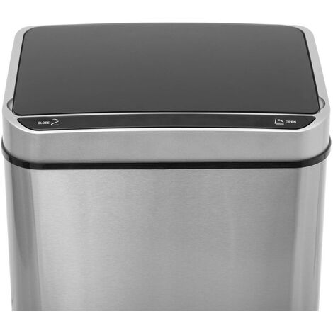 Papelera automática sensor 40l acero inoxidable - 5five