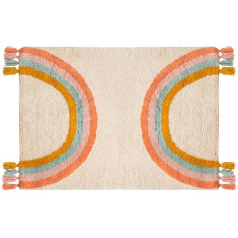 Alfombra infantil Carte algodón - ancho 100 x fondo 1 x alto 150 cm - 100x150 cm - Atmosphera créateur d'intérieur