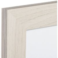 Marco de fotos Manu - madera y cristal - blanco - 21x30 cm - Atmosphera  créateur d'intérieur