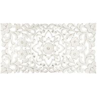 Fanny decoración de pared de madera tallada 85x45cm