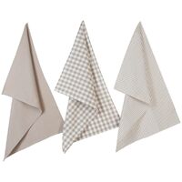 Juego de 3 paños de cocina de algodón 45x70 - Atmosphera créateur d'intérieur