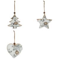Tema de Navidad Forma de Madera + Piel X 3 - Feeric lights & christmas