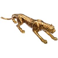Tema Leopardo Dorado L 79 cm - Feeric lights & christmas