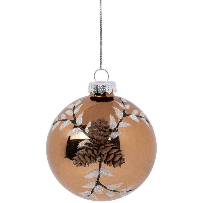FEERIC LIGHTS & CHRISTMAS - Adorno De Navidad 30 Mm X 18 Oliva