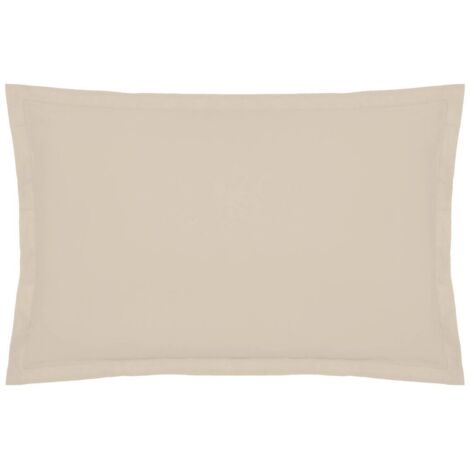 Kopfkissenbezug - Baumwolle - beige - 50x70 cm