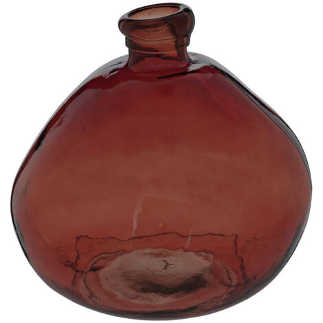 Runde Vase Uly Recyclingglas - D.33 cm