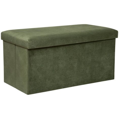 Doppelter Truhenhocker Lilou Samt - 76x38 cm