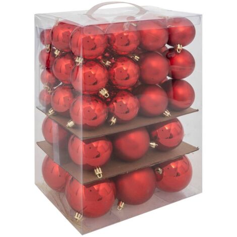 Weihnachtskugeln, 60er-Set