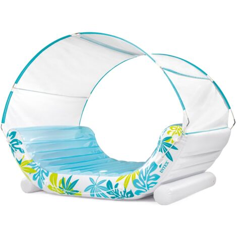 Intex Tropical-Hängematte mit abnehmbarem Sonnendach – für 2 Personen – strapazierfähiges Vinyl – integrierte Getränkehalter – Betoys (1/7)
