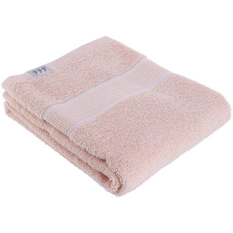 Handtuch 50x90 cm 100% baumwolle - puderrosa - Tendance