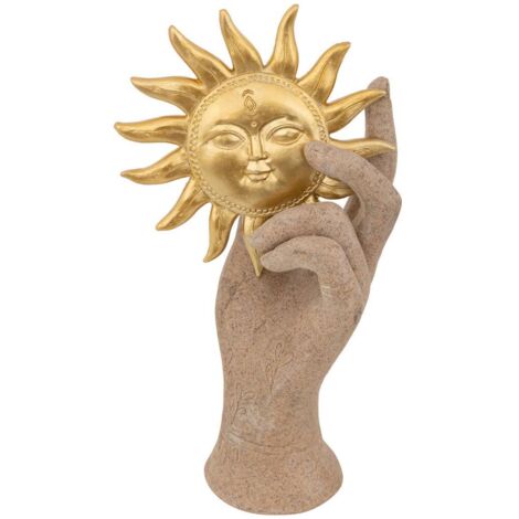 Hand Deko Samina H.21cm Harz sortiert -