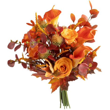 Künstlicher Herbststrauß James orange H55cm - Atmosphera créateur d'intérieur (1/3)