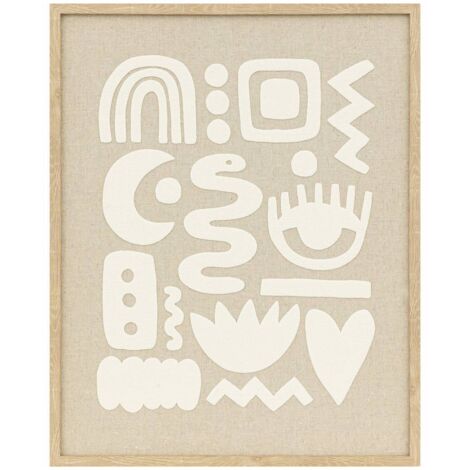 3D-Wanddeko Petra beige 40x50cm - Atmosphera créateur d'intérieur (1/3)
