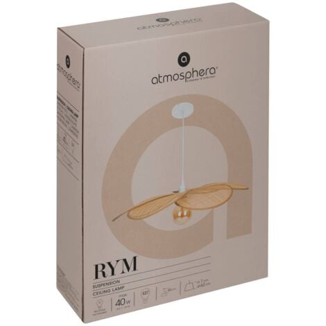 Hängeleuchte Blütenblätter Rym Beige D62cm - Atmosphera créateur d'intérieur