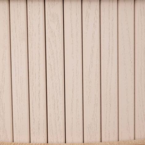 Couchtisch 2 Türen Nysos beige 60x60x40,7cm - Atmosphera créateur d'intérieur