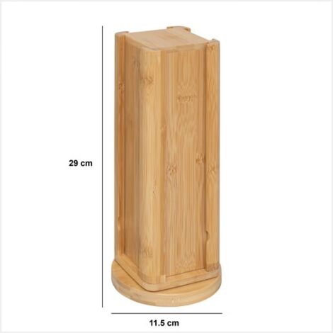 Well Home Kapselhalter Aus Bambus – Mit Schublade, 34,5 X 30,5 X 8 Cm, Für Kaffeekapseln