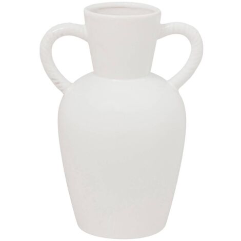 Vase Wild Keramik H23,5cm - Weiß