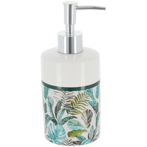 Seifenspender dolomite rund bedruckt 320 ml - wintergarten - Tendance
