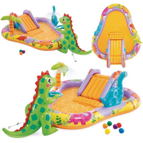Intex 56139 Aufblasbarer Dinosaurier-Spielplatz