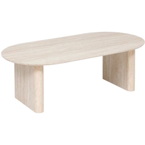 Couchtisch Anaya beige 120x60x40cm - Atmosphera créateur d'intérieur