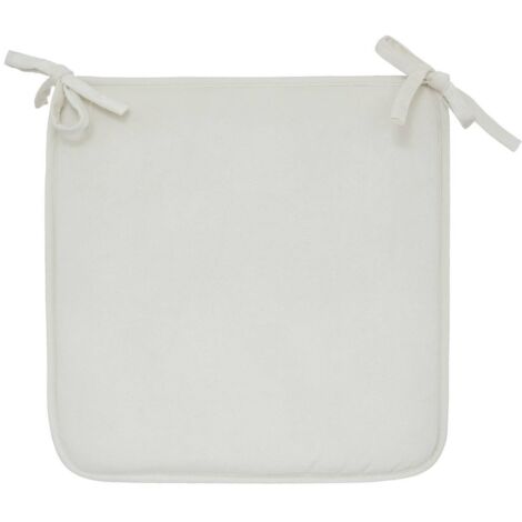 Stuhlgalette Lilou elfenbein 38x38cm - Atmosphera créateur d'intérieur