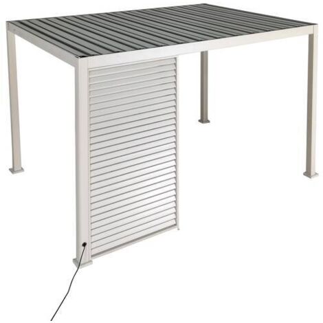Jalousie für Pergola Evora 4x3m Ton - Hespéride