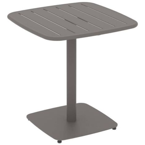 Gartentisch 2-Sitzer Alegoria 70x70cm Kaffee - Hespéride