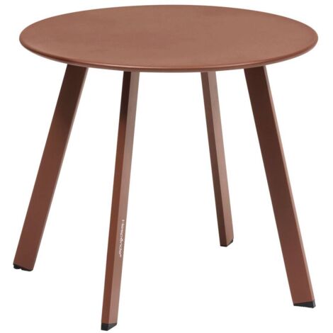 Garten-Beistelltisch Saona D50cm Mahagoni - Hespéride