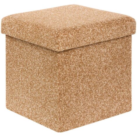 Oxia Sitzsack Truhe faltbar 38x38cm Ocker - Atmosphera créateur d'intérieur