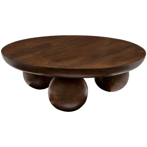 Couchtisch Abekas Mangoholz 90x90x30cm - Atmosphera créateur d'intérieur