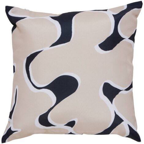 Outdoor-Kissenbezug Nolan 40x40cm wasserabweisend beige - Atmosphera créateur d'intérieur