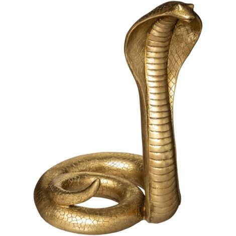 Kobra - golden H. 37 cm - Atmosphera créateur d'intérieur