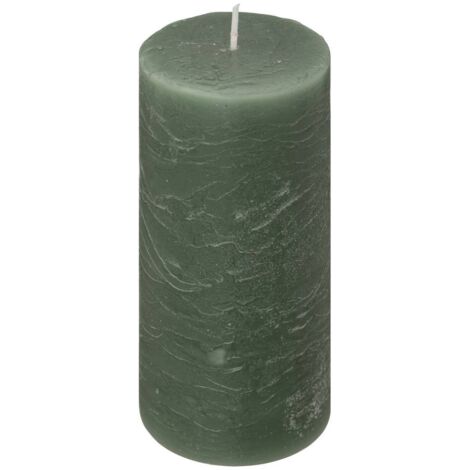 Rustikale Kerze - Eukalyptusgrün - 445 g