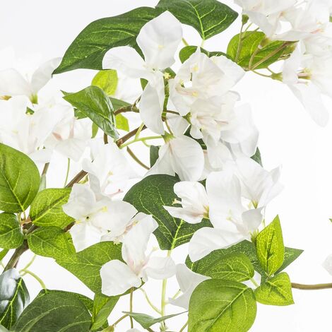 Künstliche Bougainvillea H76cm Weiß
