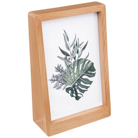 Fotorahmen Verti - Buche und Glas - 10x15 cm