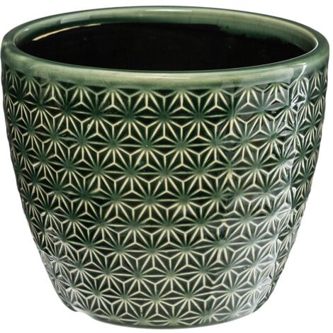 Keramiktopf D14cm - Grün