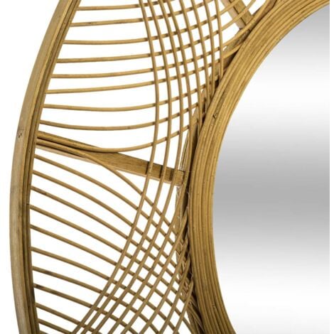 Spiegel Ina - Bambus D 89 cm - Atmosphera créateur d'intérieur