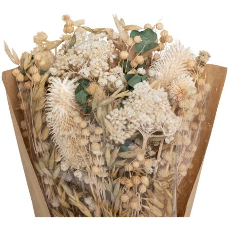Trockenblumen Distel Natur 8 Köpfe - Künstliche Herbstdeko, Ca. 54-61 Cm, Für Kränze & Gestecke
