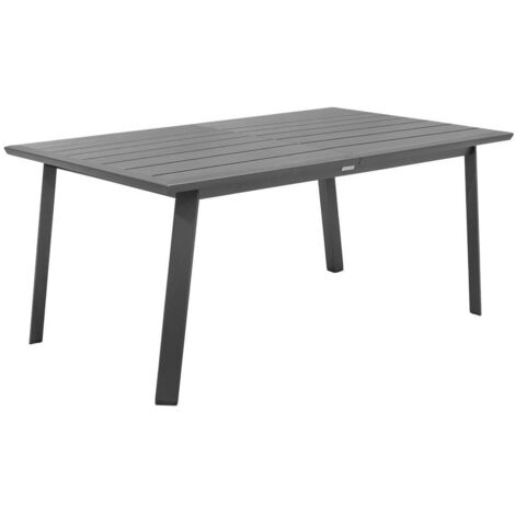 Ausziehbarer Gartentisch Pavane Graphitgrau - 10 Plätze (1/5)