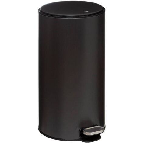 30l metall-abfalleimer delta kohlegrau - 5five