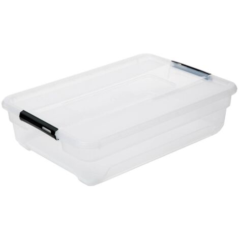 Durchsichtige plastikbox 30l solutions+ (lösungen+)  - 5five