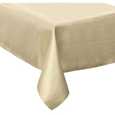 Pailletten-Tischdecke 140x240cm gold - Atmosphera créateur d'intérieur
