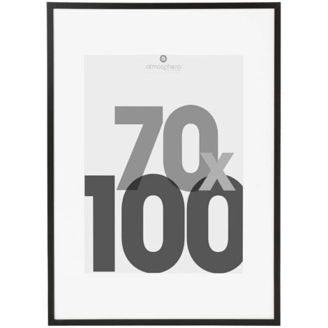 Fotorahmen Eva - Holz - schwarz - 70x100 cm