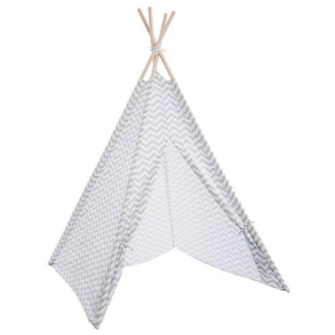 Tipi für Kinder grau