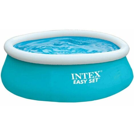 Intex – Aufstellpool Easy-Pool Set – Aufblasbar – Ø 183 x 51 cm – Wasserinhalt 886 l – Schnelle Befüllung in 15 Minuten – Hohe Stabilität (1/5)