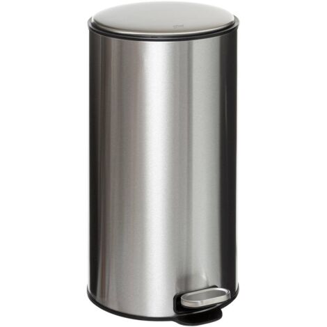 Mülleimer metall 30l delta edelstahl - 5five