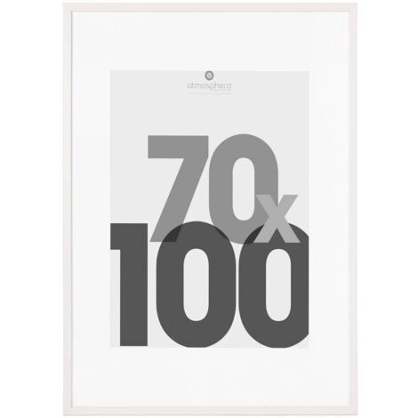 Fotorahmen Eva - Holz - weiß - 70x100 cm