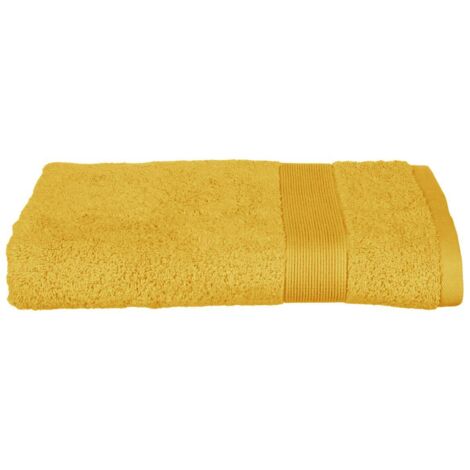 Duschtuch Essentiel - Baumwolle 450 g/m² - senfgelb 70 × 130 cm