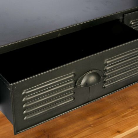 2er Set Drehbare Küchenutensilien-Halter - Metall & Holz Organizer 13,5x18,5cm