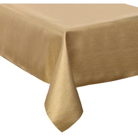 Pailletten-Tischdecke 140x360cm gold - Atmosphera créateur d'intérieur